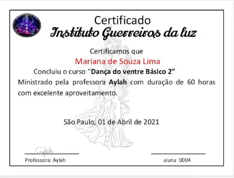 Certificado Nível Básico 2